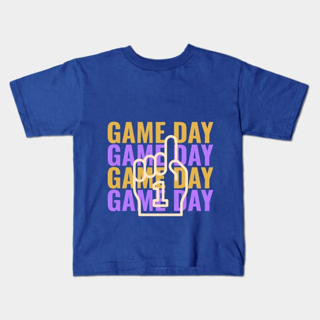 Game Day Kids T-Shirt by attire zone
